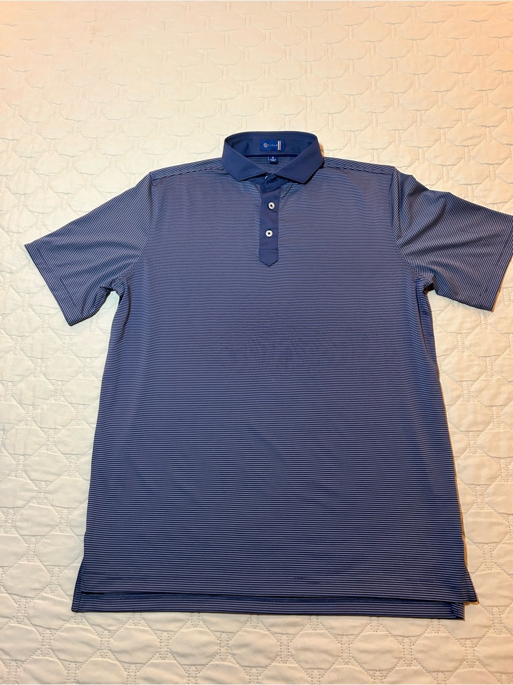 Stitch Golf - Men's Performance Polo Shirt - indigo Blue